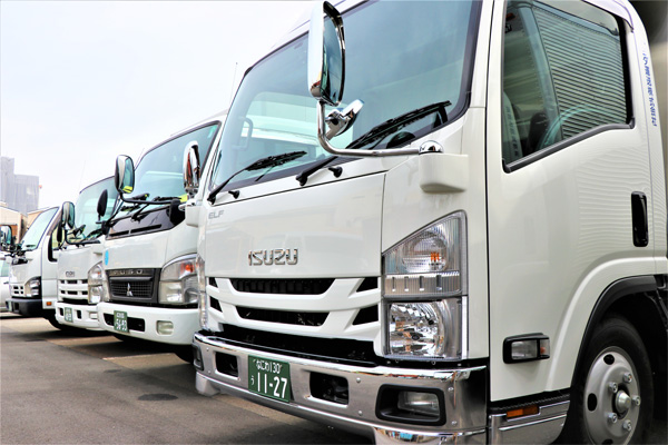 豊富な車両ラインナップ